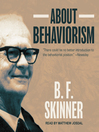 Cover image for About Behaviorism